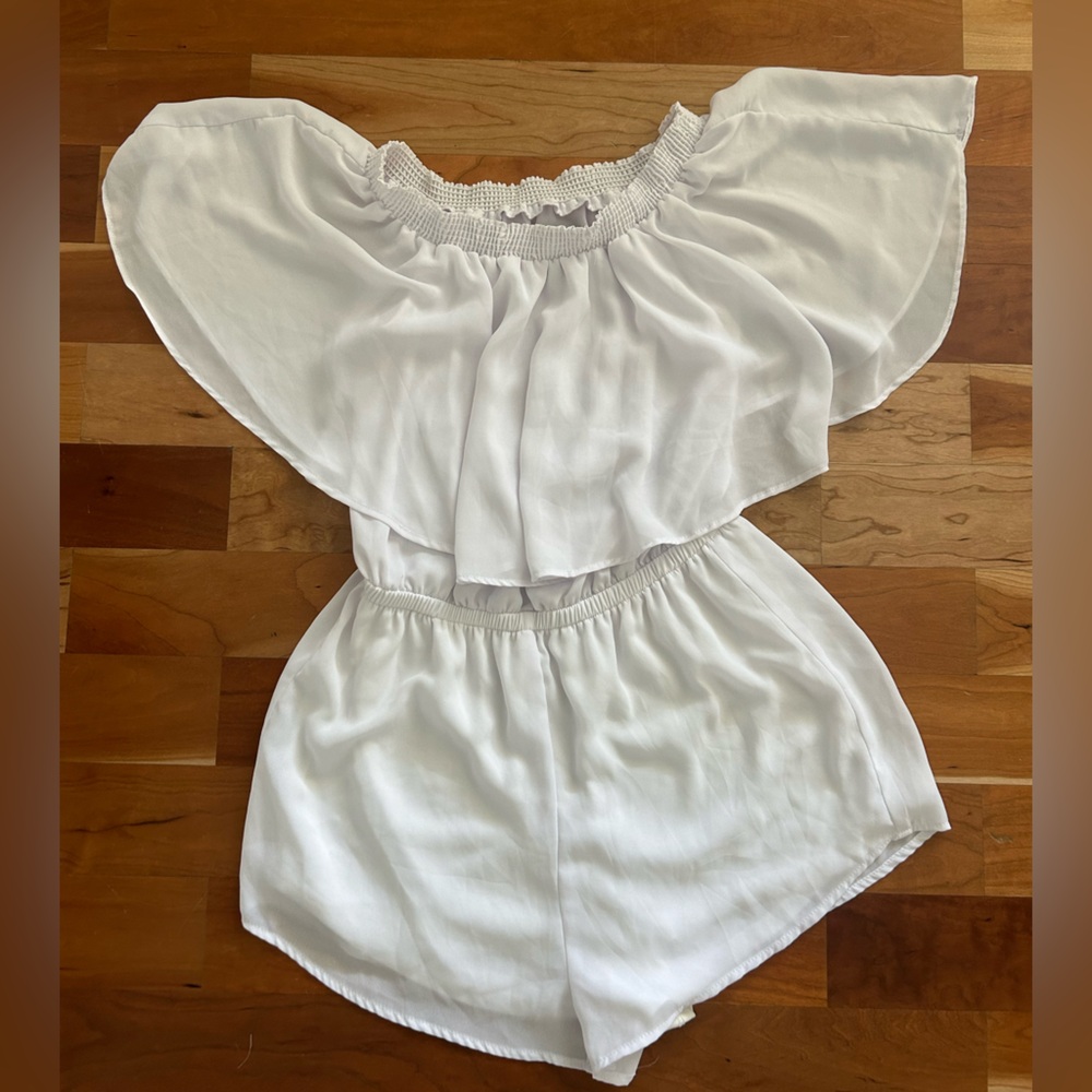 Show Me Your Mumu white romper
